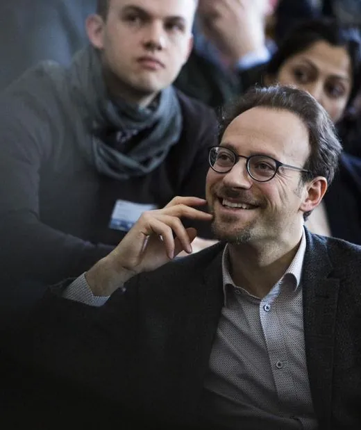 Sebastian Morgner im Gespräch mit dem Publikum